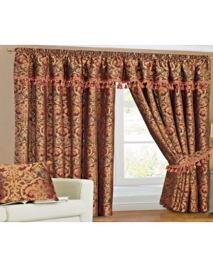 Sandria Pelmet Tiebacks Curtains