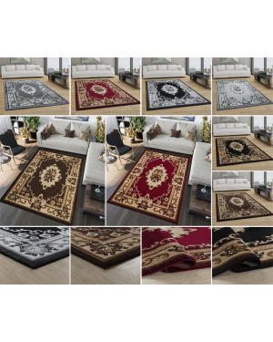 Thick Pile Traditional Floral Rug Decorative Hallway Runner Area Living Room Bedroom Carpet