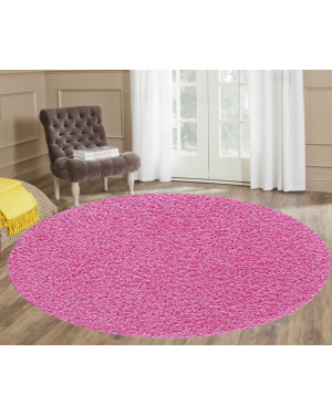 Moth Resistant Ashely Pink Round Center Piece Rug