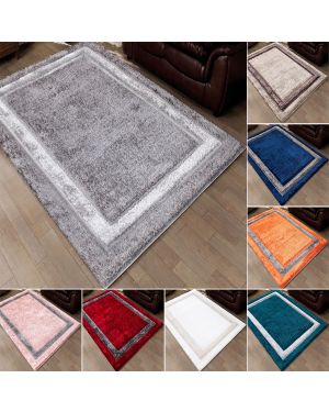 TRANI Shaggy Rugs Long Hallway Runner Area Rug Soft Bedroom Carpet Kitchen Floor Mat